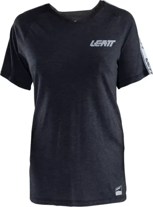 Leatt dres s krátkym rukávom MTB AllMtn 2.0, dámsky, black