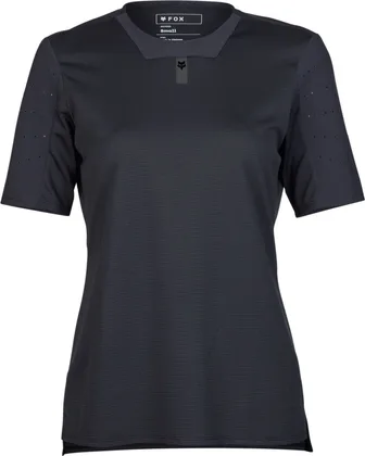 Dámsky dres Fox Defend, krátky rukáv, Black