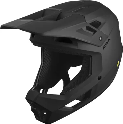 ALPINA Cyklistická enduro prilba PIKES MIPS black matt