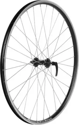 DEMA koleso Standard 27,5" MTB, predné čierne QR, non-disc, nerez