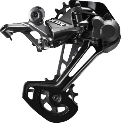 Prehadzovačka XTR RD-M9100 12-k. pre 10-51z. čierna super dlhé ramienko Shadow+