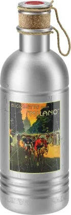 Fľaša VINTAGE ALU 600 Biciclette Milano