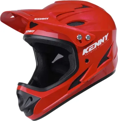 KENNY Cyklistická prilba DOWNHILL SOLID Red XXS, Červená