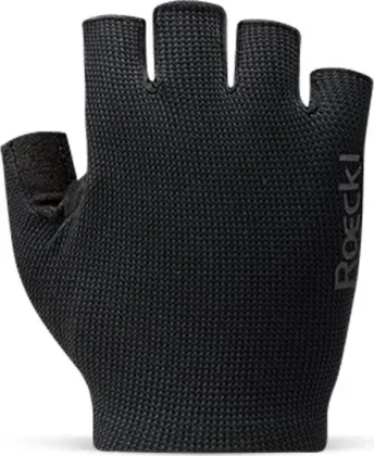Roeckl cyklistické rukavice Itamos 3, čierno-biele ( black/white )