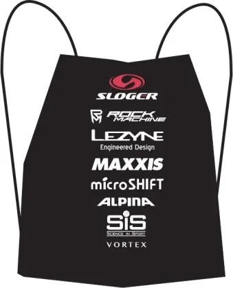 SLOGER vrecúško / batoh na chrbát, čierny