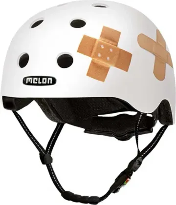 Melon Cyklistická prilba Plastered White M/L, Biela