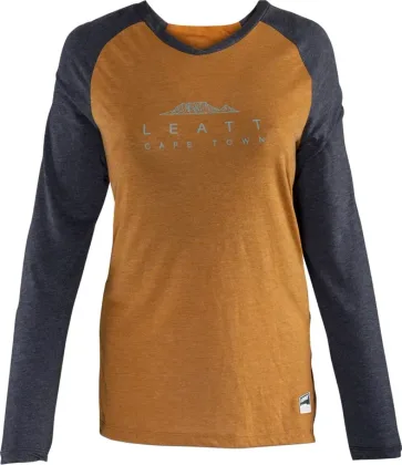 Leatt dres s dlhým rukávom MTB AllMtn 3.0, dámsky, peanut