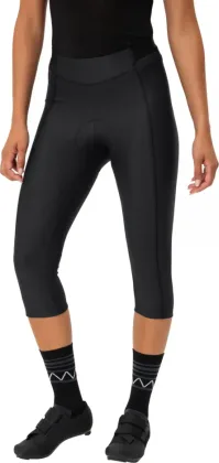 Vaude cyklistické 3/4 nohavice Posta, black, dámske