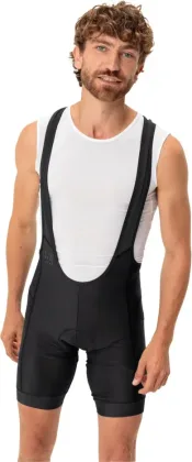 Vaude cyklistické nohavice Posta Bib, pánske, black