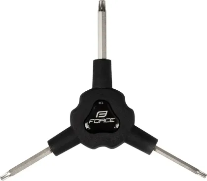FORCE kľúč Y torx trojstranný T20/ T25/ T30, čierny