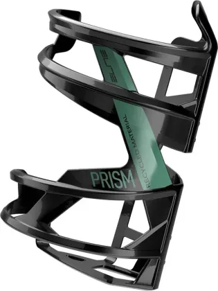 Košík PRISM L RECYCLED čierno/zelený lesklý