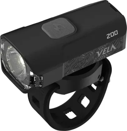 MOON Svetlo na bicykel VELA 200 Black predné