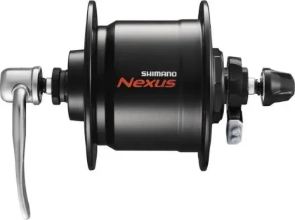 Náboj s dynamom DH-C3000 6V/3W 32d. čierny na r.u.+ochrana proti prepätiu SMDH10