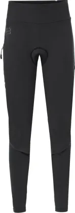 Vaude cyklistické nohavice Kuro Warm Hybrid, dámske, black