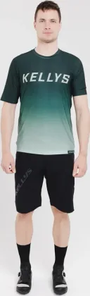 Enduro dres KELLYS TYRION 2 krátky rukáv green- S