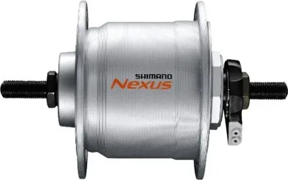 Náboj s dynamom DH-C3000 6V/3W 36d. strieb. na matice+ochrana proti prepätiu SMDH10