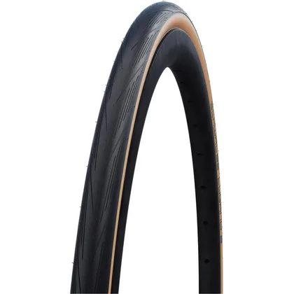 Plášť LUGANO II 700x25C (25-622) 50EPI 365g K-Guard SiC hnedý bok