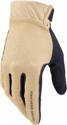 Rukavice CTM Pathyst dlhe, velcro, L, púštne