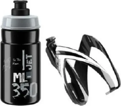 Set CEO + fľaša JET 350ml čierno/šedá