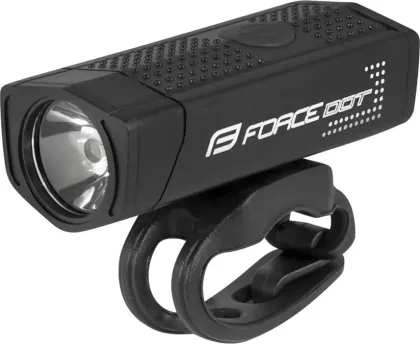 FORCE svetlo predné DOT 300 Lumenov, USB, čierne