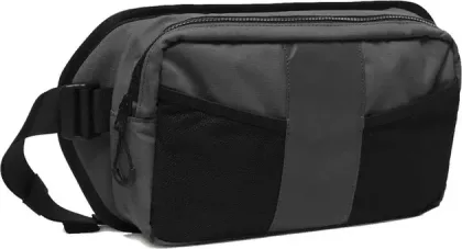 Capsuled Ľadvinka Hip Bag 4 l Volcanic Ash, Čierna/Sivá/Hnedá
