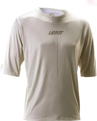 LEATT dres krátky rukáv MTB Gravity 4.0, Cream White