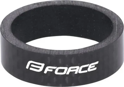 FORCE podložka 1 1/8" AHEAD 10 mm KARBON