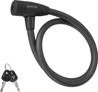 Zámok špirálový CTM CABLE, 12x850mm