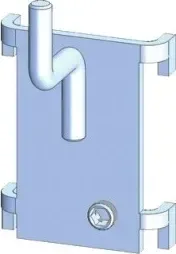 Polak Háčik jednoduchý 140 mm PO-YA-3