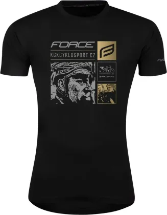FORCE tričko 30 LET limitovaná edícia, čierne