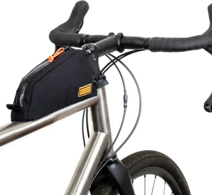Restrap Bolt On Top Tube Bag taška na rám, 0.8 l, čierna