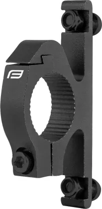 FORCE držiak košíku na riadítka Ø 25.4 mm, Al, čierny