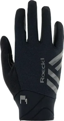 ROECKL Rukavice cyklistické s dlhým prstom Morgex 2, čierna (black)