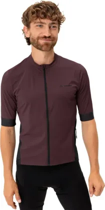 Vaude cyklistický dres Kuro FZ, dark oak, pánsky
