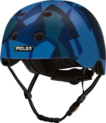 Melon Detská cyklistická prilba Frozen Lake XXS/S, Čierna/Modrá