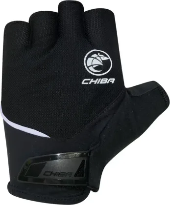 Chiba Cyklistické rukavice Sport BLACK M, Čierna