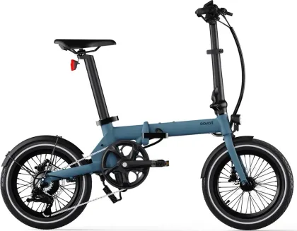 EOVOLT Skladací elektrobicykel Morning 16" V3 2025 Modrá, Čierna/Zelená/Sivá/Modrá