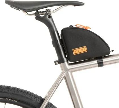 Restrap Rear Top Tube Bag taška na rám, 1 l, čierna