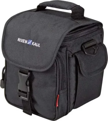 KLICKfix Allrounder Mini taška na riadidlá čierna 3,5 l, Čierna