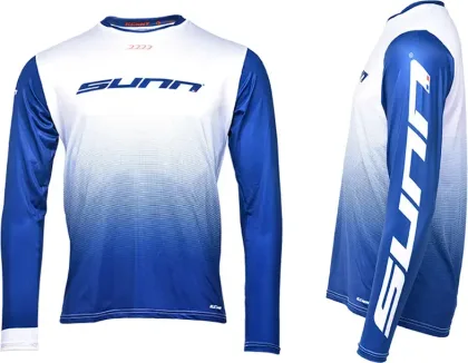 SUNN Cyklistický dres ROYAL, Modrá/Biela
