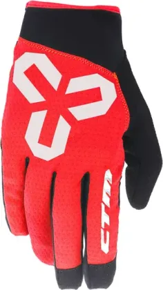 Rukavice CTM VICE, celoprstové, červené, XL