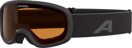 Alpina detské lyžiarske okuliare PINEY 2.0 black matt
