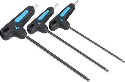 Set T-kľúčov 6-hran 4/5/6mm čierny