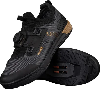 Leatt cyklistická obuv HydraDri 5.0 ProClip, pánska, black