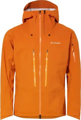 Vaude hardshell bunda Monviso 3L, pánska, oranžová (kumquat)
