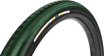 PANARACER plášť Gravelking SS - 700, kevlar, British Racing Green, Black sidewall