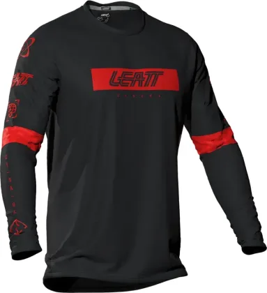LEATT dres dlhý rukáv MTB Gravity 3.0 Junior, Black