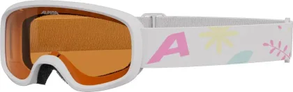 Alpina detské lyžiarske okuliare CARVY 3.0 white matt