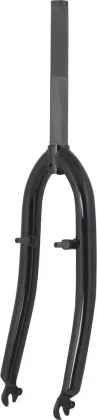 FORCE vidlica MTB 24" Fe 1" závit, čierna lesklá