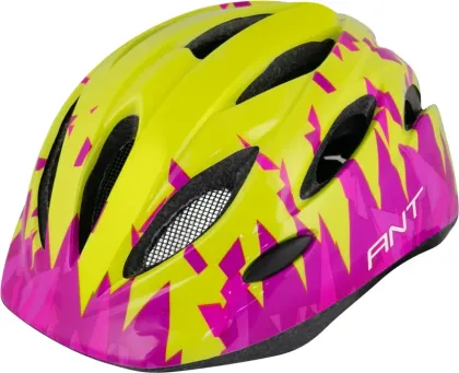FORCE prilba ANT detská, fluo-ružová